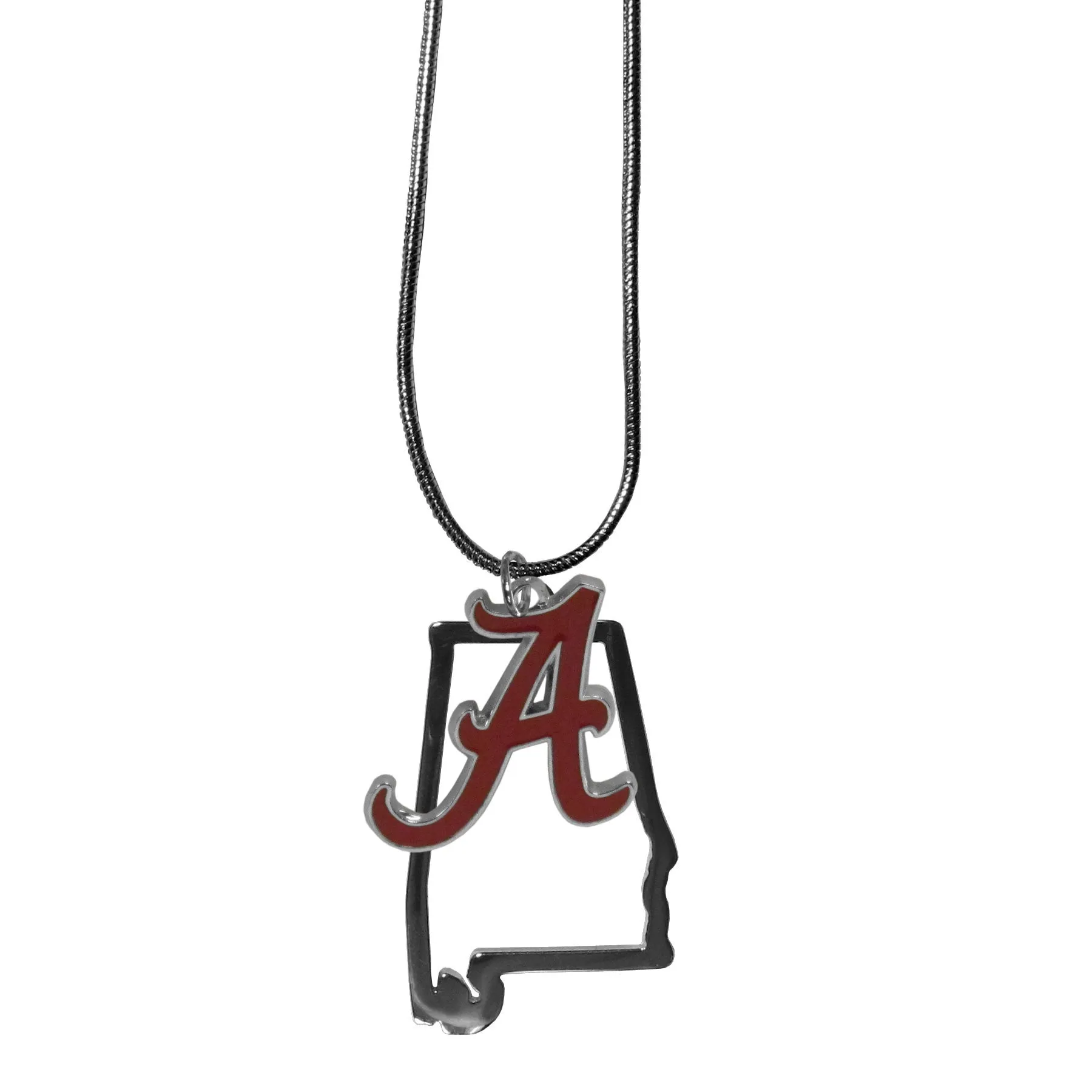 Alabama Crimson Tide State Charm Necklace