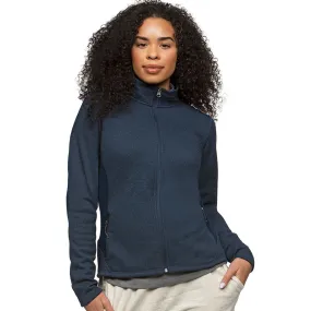 Antigua Women's Navy Heather Multi Course Jacket