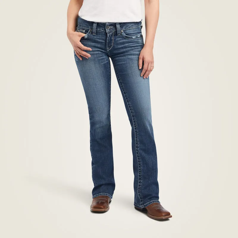 Ariat R.E.A.L. Mid Rise Raquel Boot Cut Jean Style 10041061