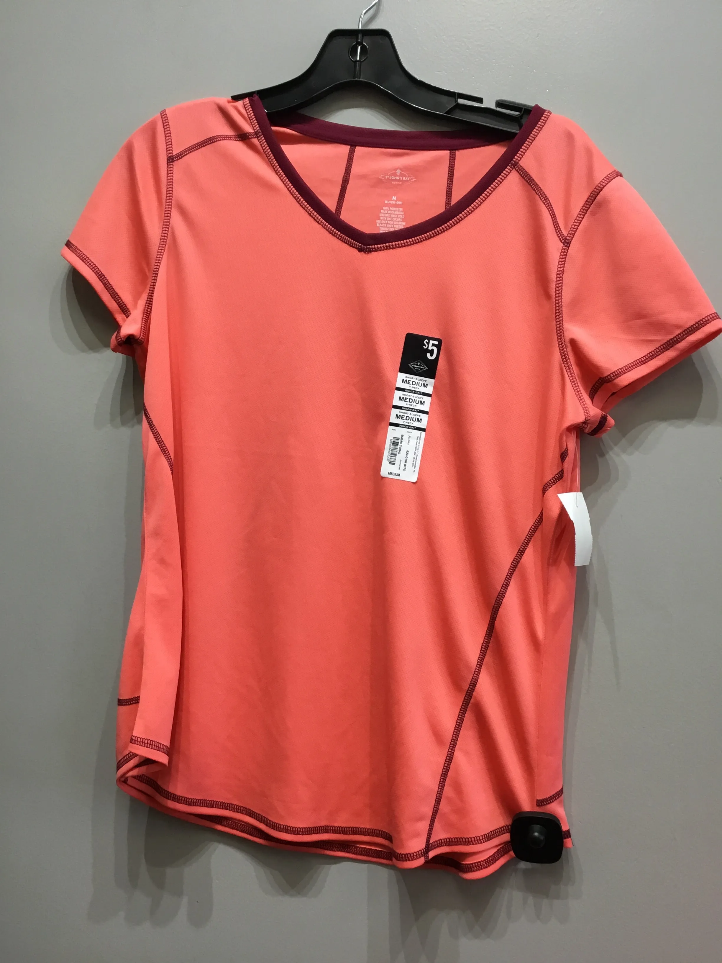 Athletic Top Short Sleeve By St Johns Bay  Size: M