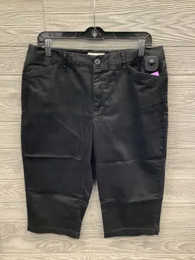 Black Capris St Johns Bay, Size 16