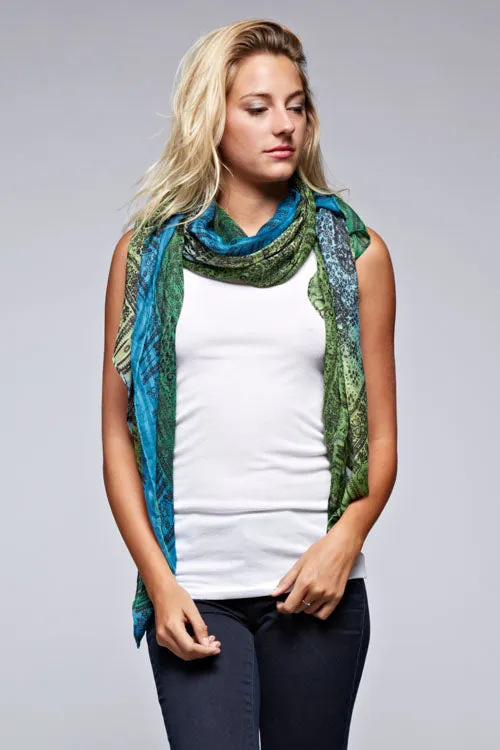 Bright Multi-Color Scarf