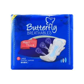 BUTTERFLY BREATHABLES MIXI THICK 9 LARGE