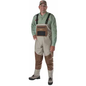 Caddis Mens Long Tan/Copper Deluxe Stockingfoot Breathable Waders