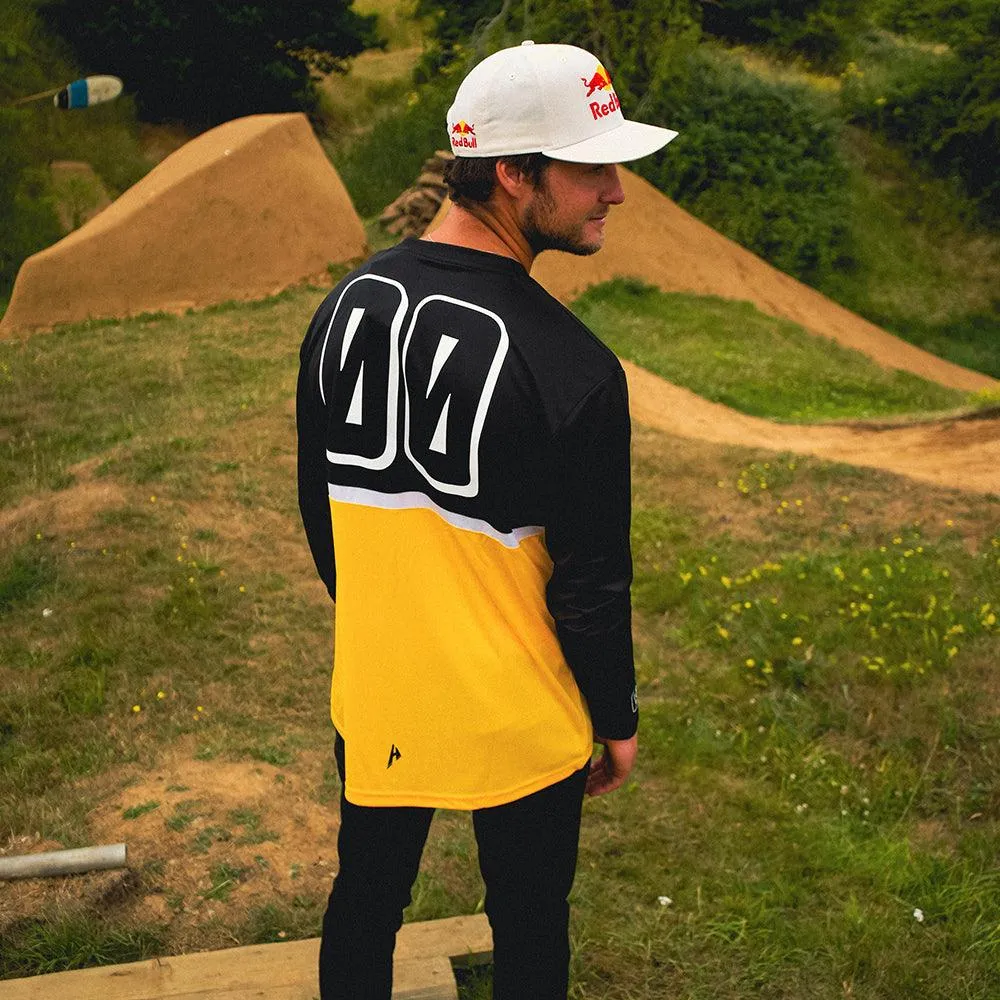 Cadence Long Sleeve Jersey | Yellow