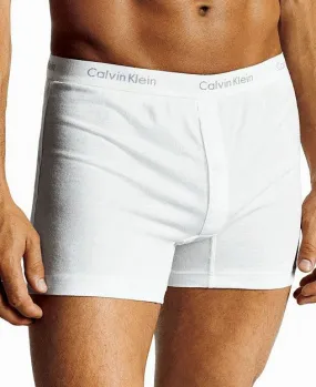 Calvin Klien White Knit Boxer