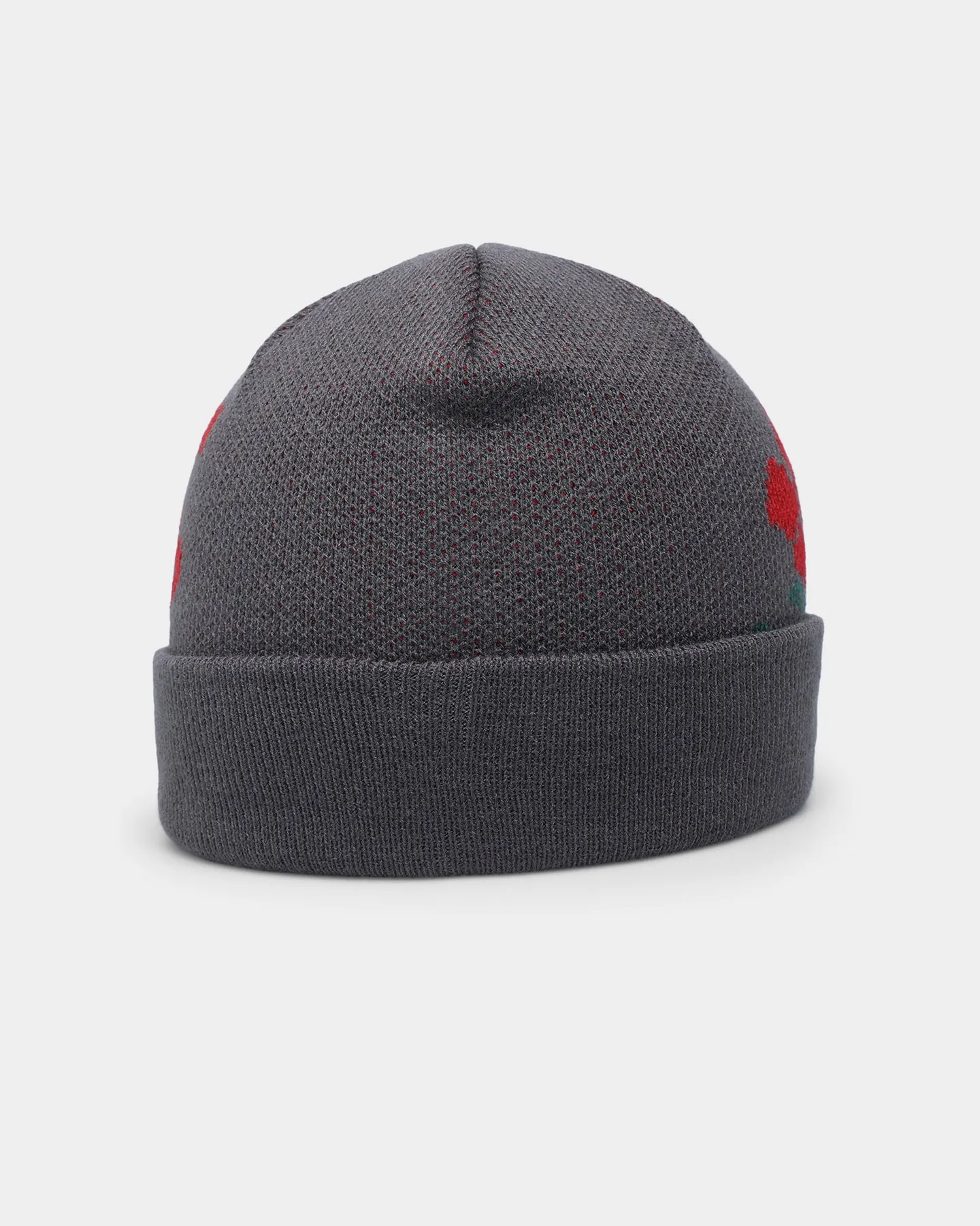 Carre Volle Rose Beanie Washed Black