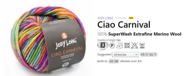 CIAO CARNIVAL - JODY LONG YARNS