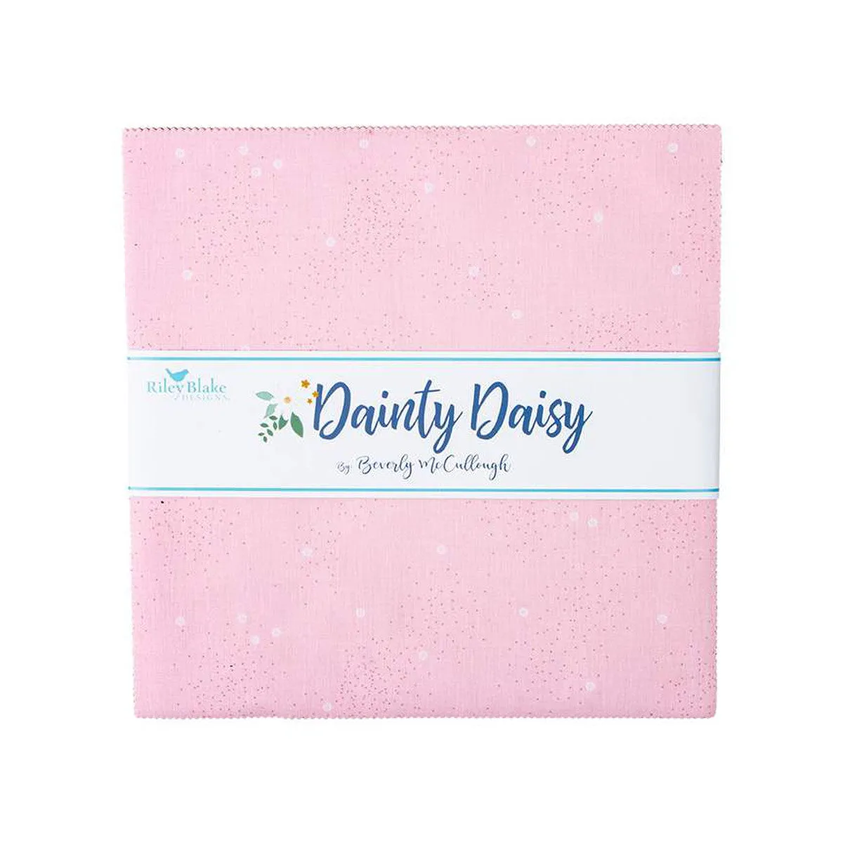 Dainty Daisy 10" Stacker by Beverly McCullough for Riley Blake Designs |10-665-42 | Precut Fabric Bundle