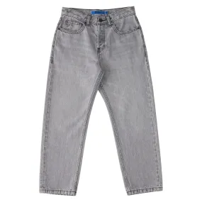 DC Boys Worker Baggy Denim Jeans - Grey Wash