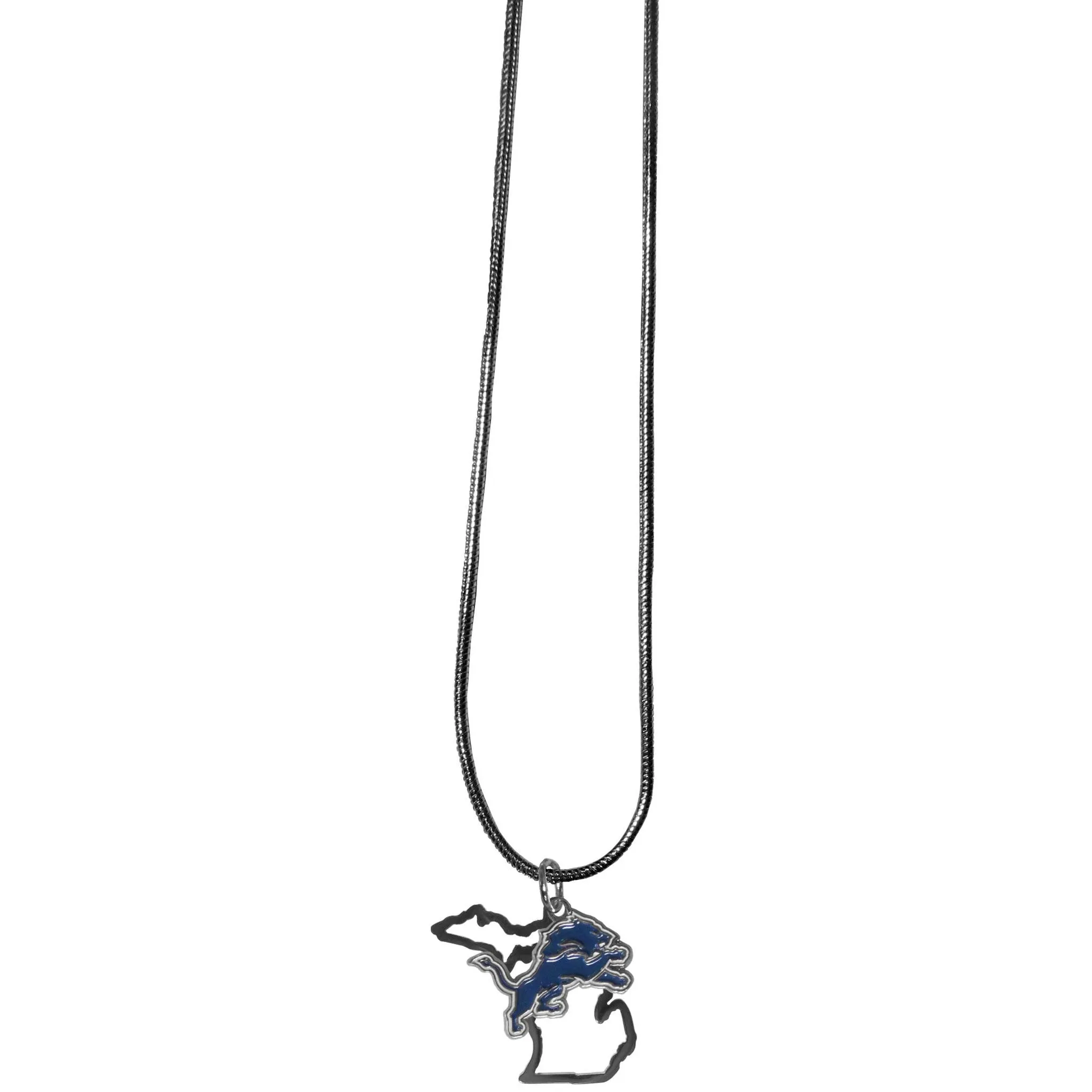 Detroit Lions State Charm Necklace