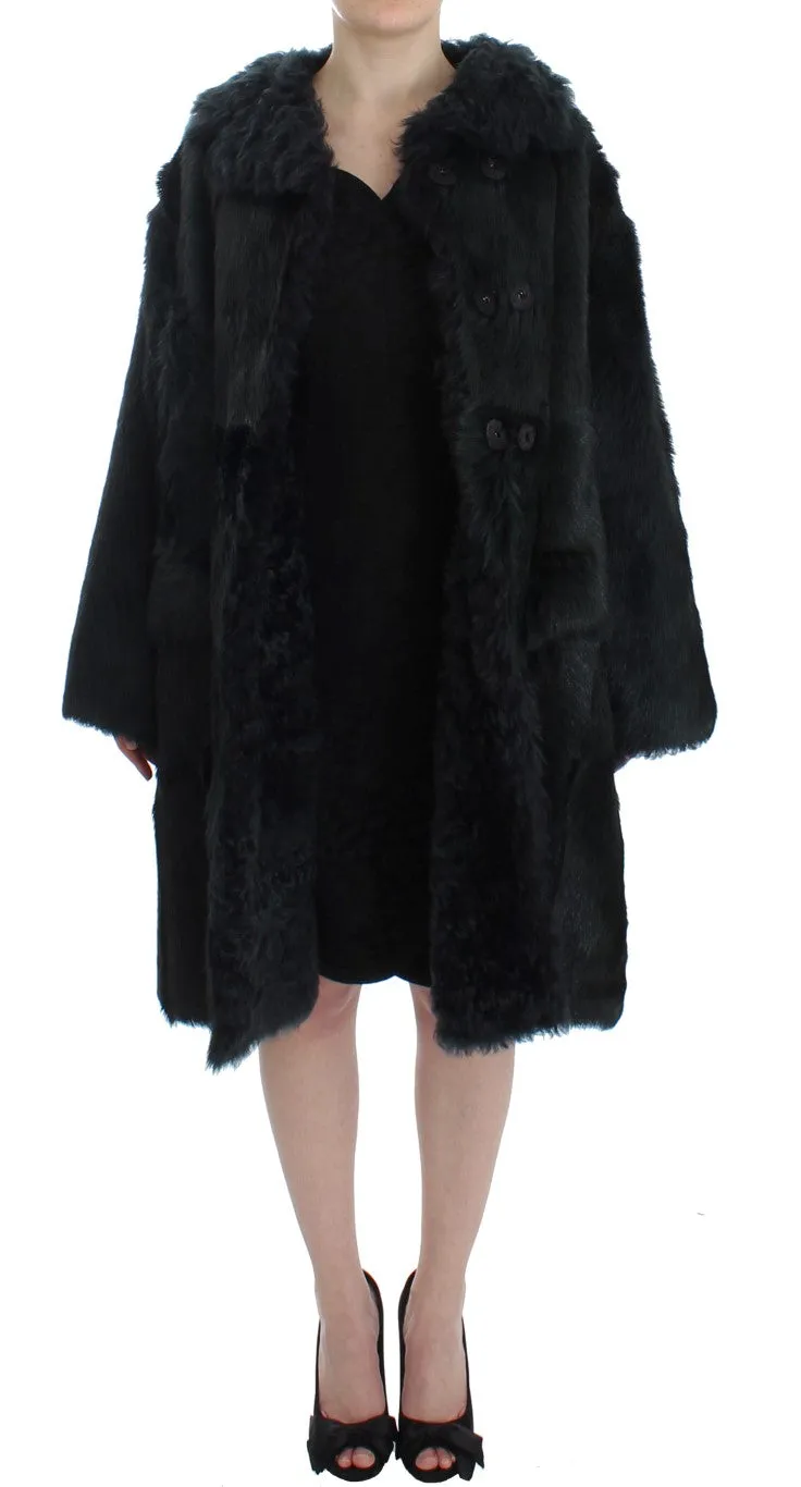 Dolce & Gabbana Exquisite Shearling Coat Jacket