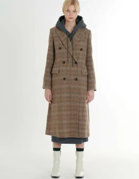 Double-Breasted Wool Coat