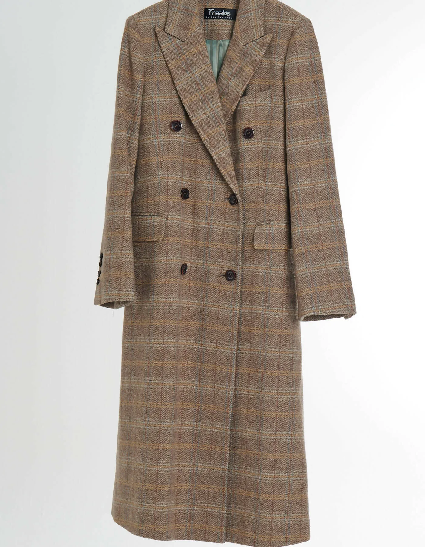 Double-Breasted Wool Coat