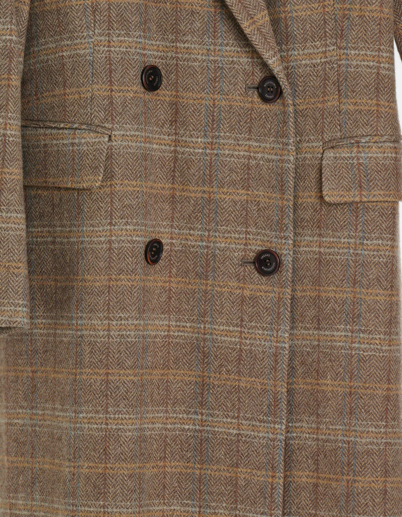 Double-Breasted Wool Coat