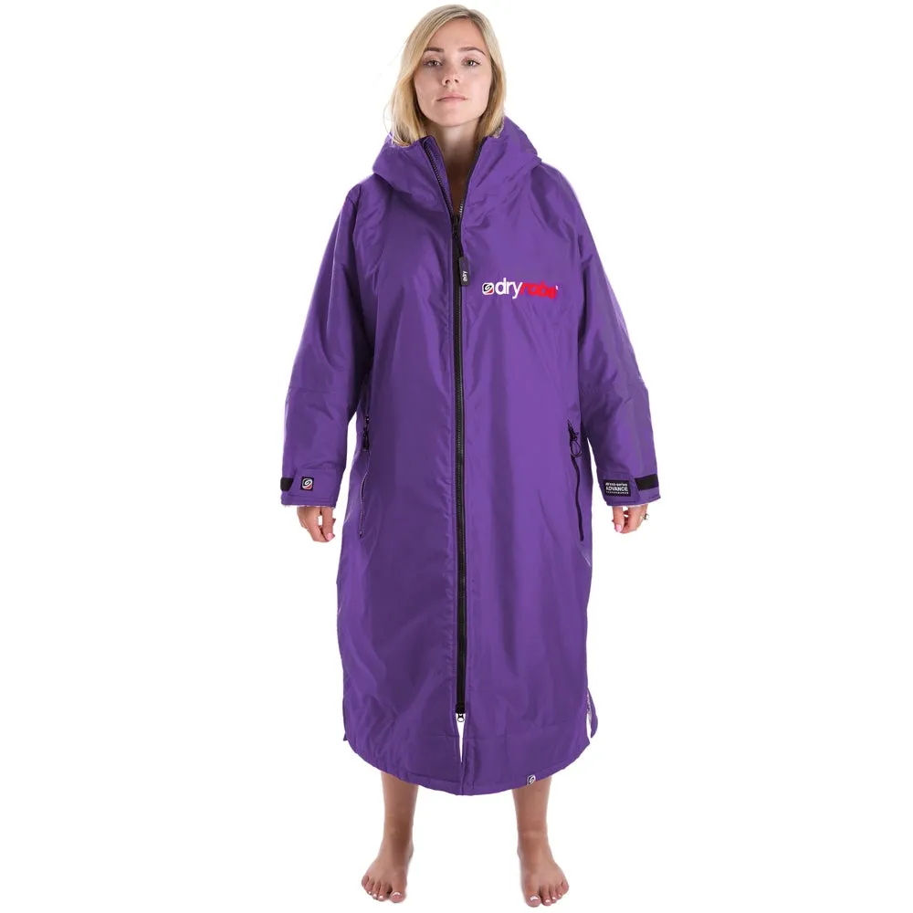 Dry Robe Advance Long Sleeve Purple Grey - Large