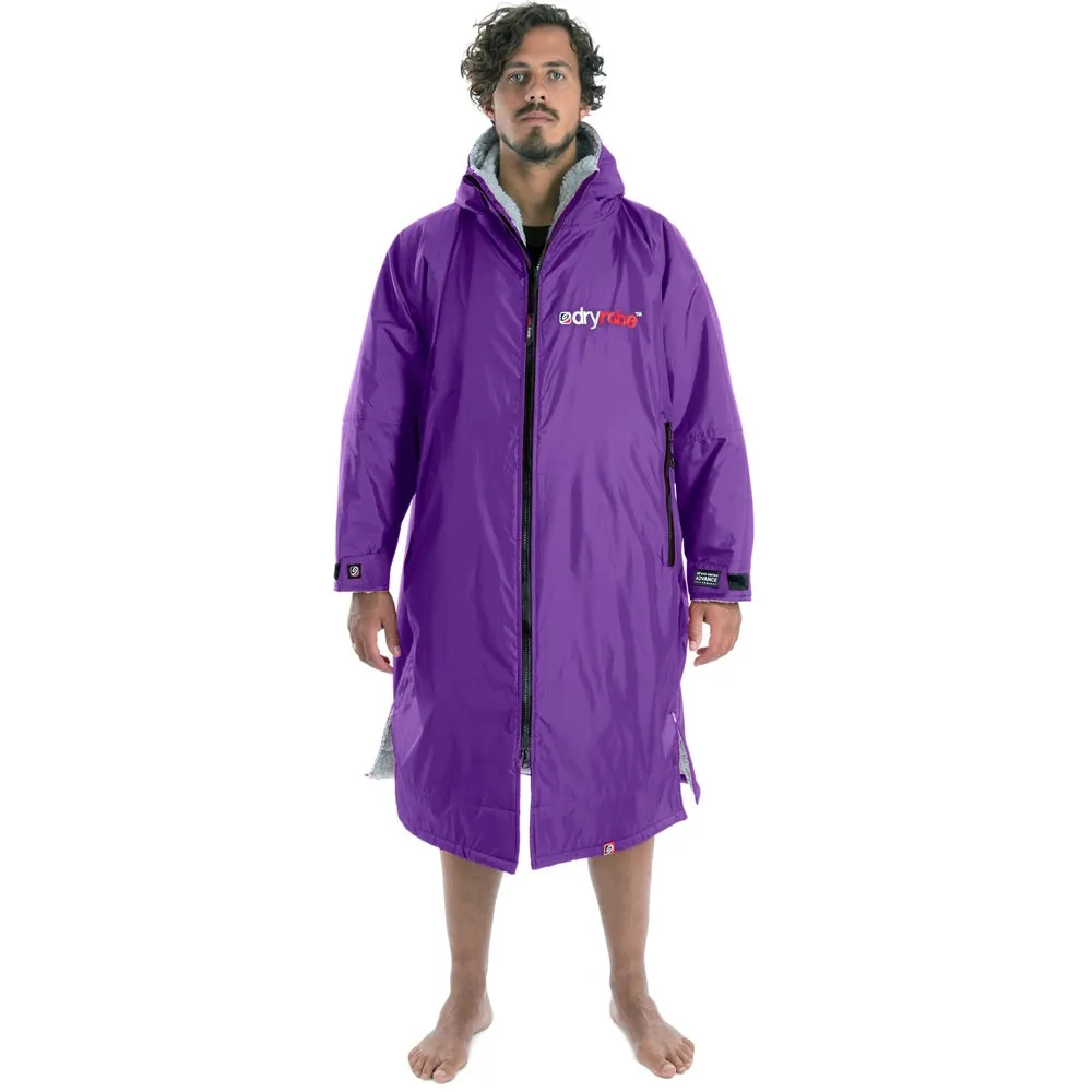 Dry Robe Advance Long Sleeve Purple Grey - Large