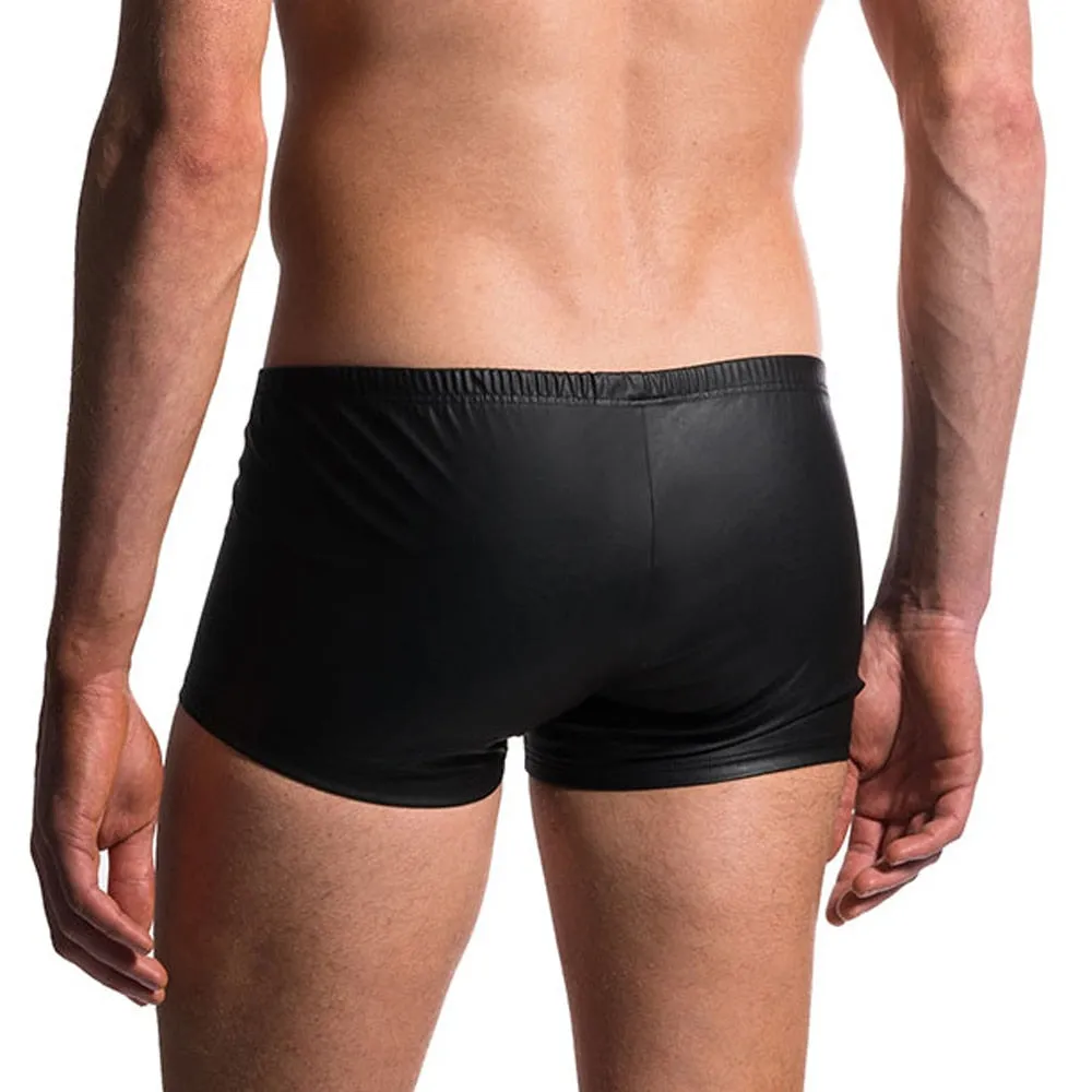 Front Button-Up Style Nylon Man Boxer