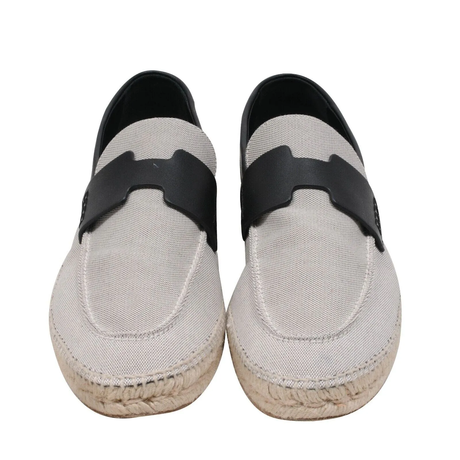 Grey Toile Canvas Trip Espadrilles