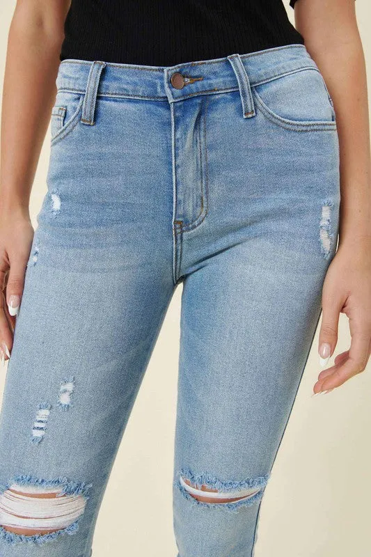 HIGH WAISTED SKINNY JEANS