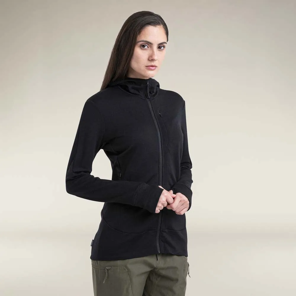 Icebreaker Merino 260 Quantum LS Zip Hoodie Womens