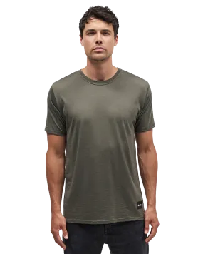 Le Bent Men's Ultralight Short Sleeve Tee - Olive Night