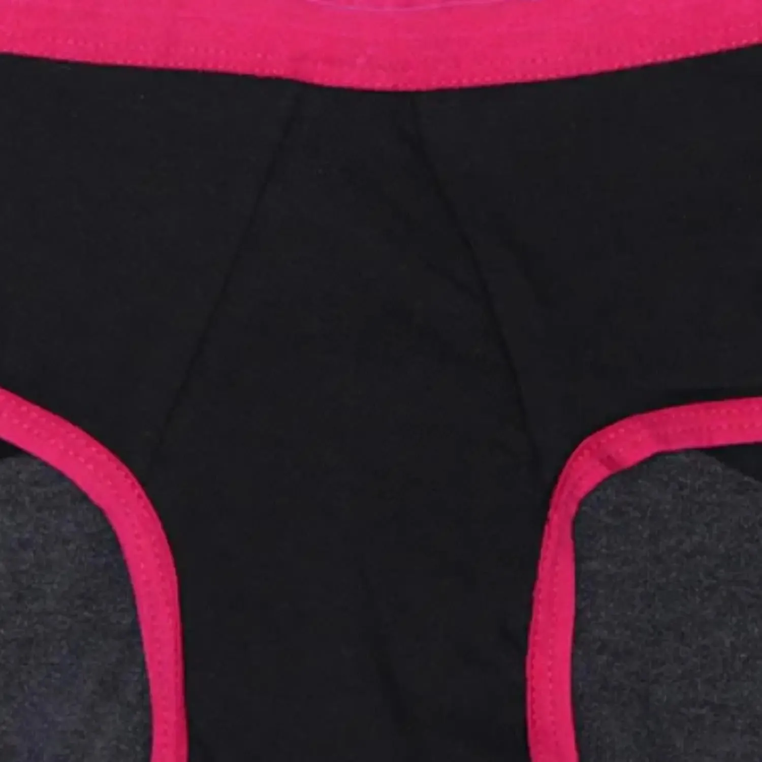 LEAKPROOF & REUSABLE PERIOD UNDERWEAR | SOLID BLACK | ANTIMICROBIAL LINING | NO PAD NEEDED