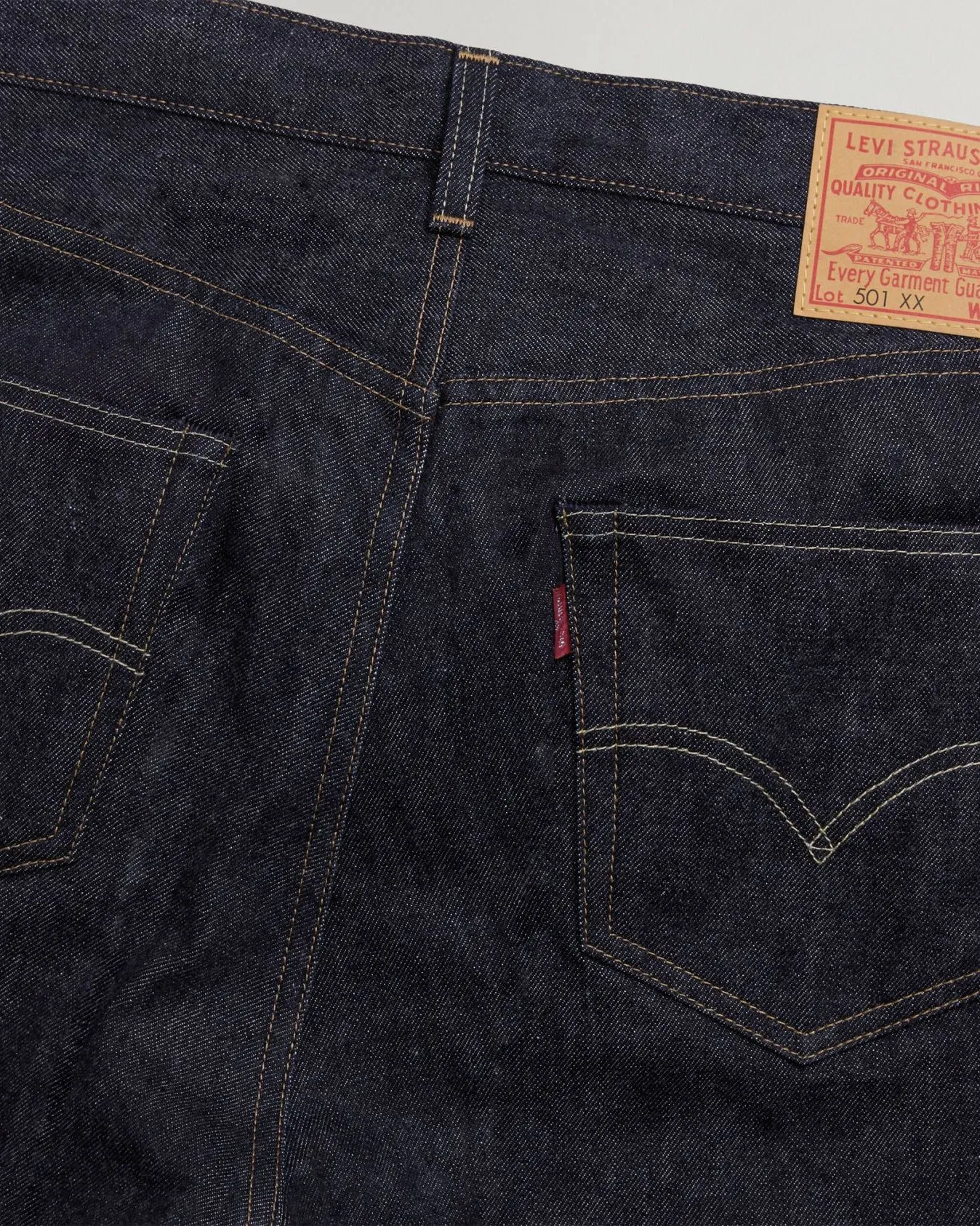 Levi's® Vintage Clothing 1955 501 Jeans - LVC Organic Rigid 1955