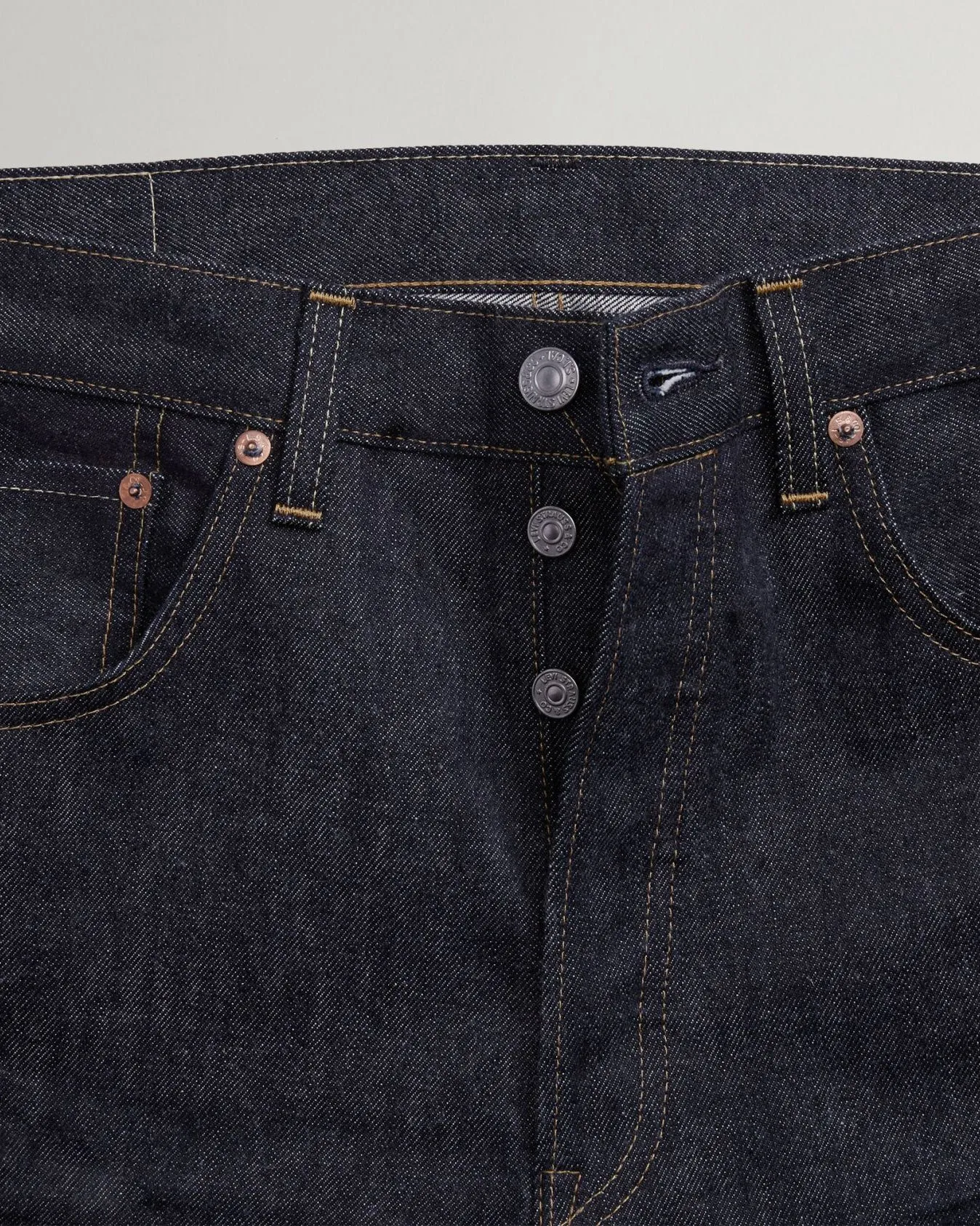 Levi's® Vintage Clothing 1955 501 Jeans - LVC Organic Rigid 1955