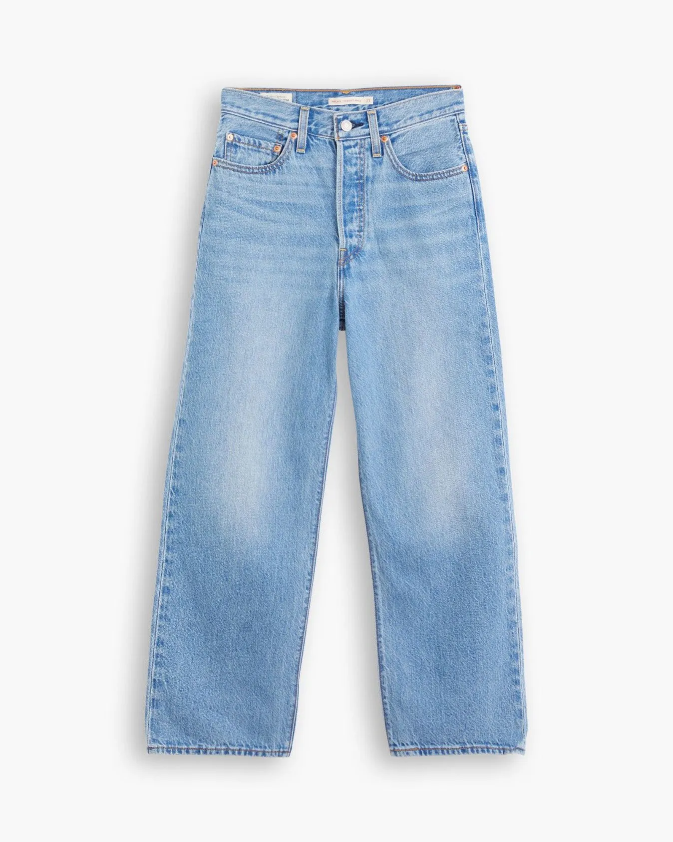 Levi's® Womens Ribcage Straight Ankle Jeans - In The Middle