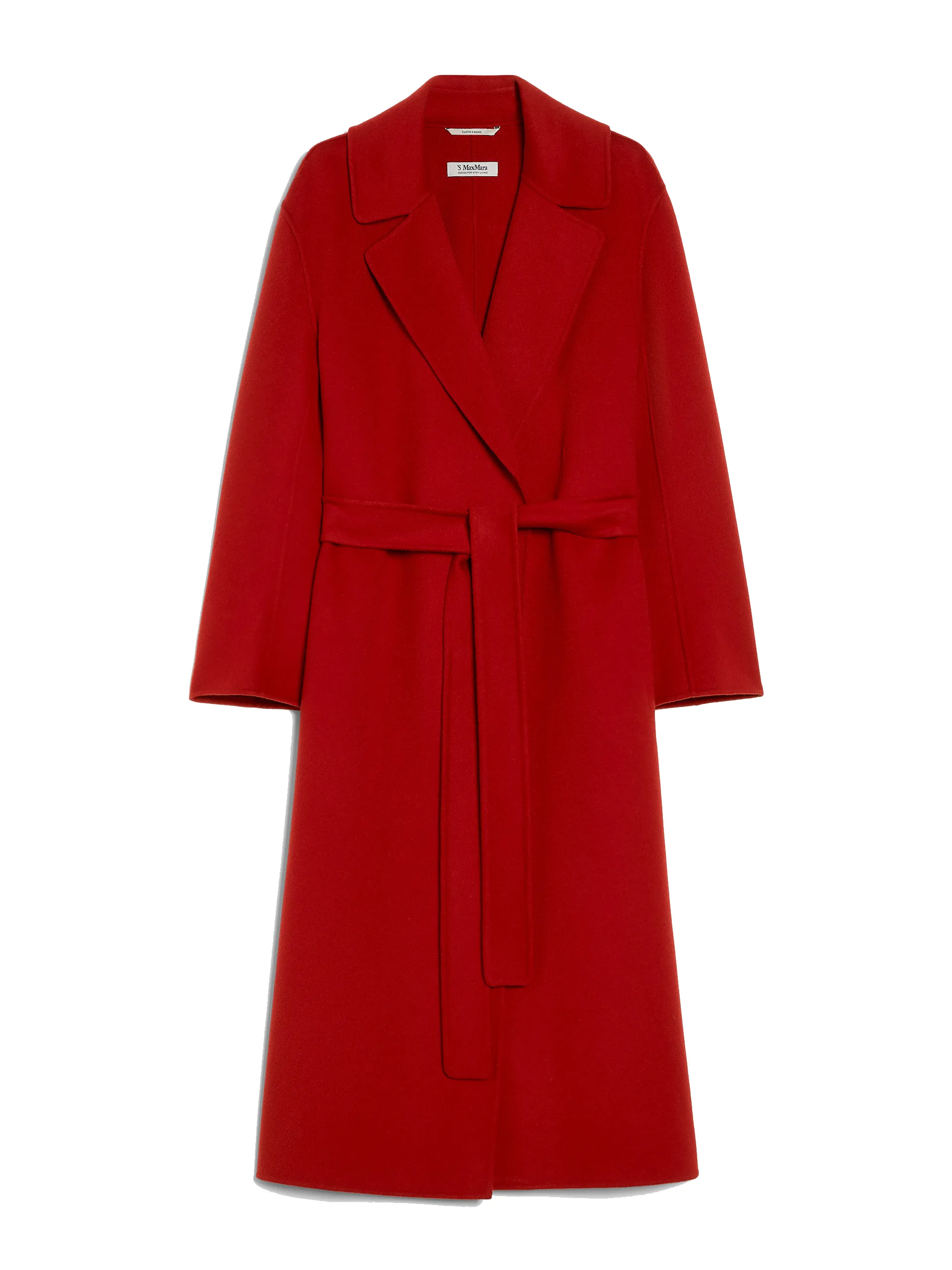 Livia wool wrap coat