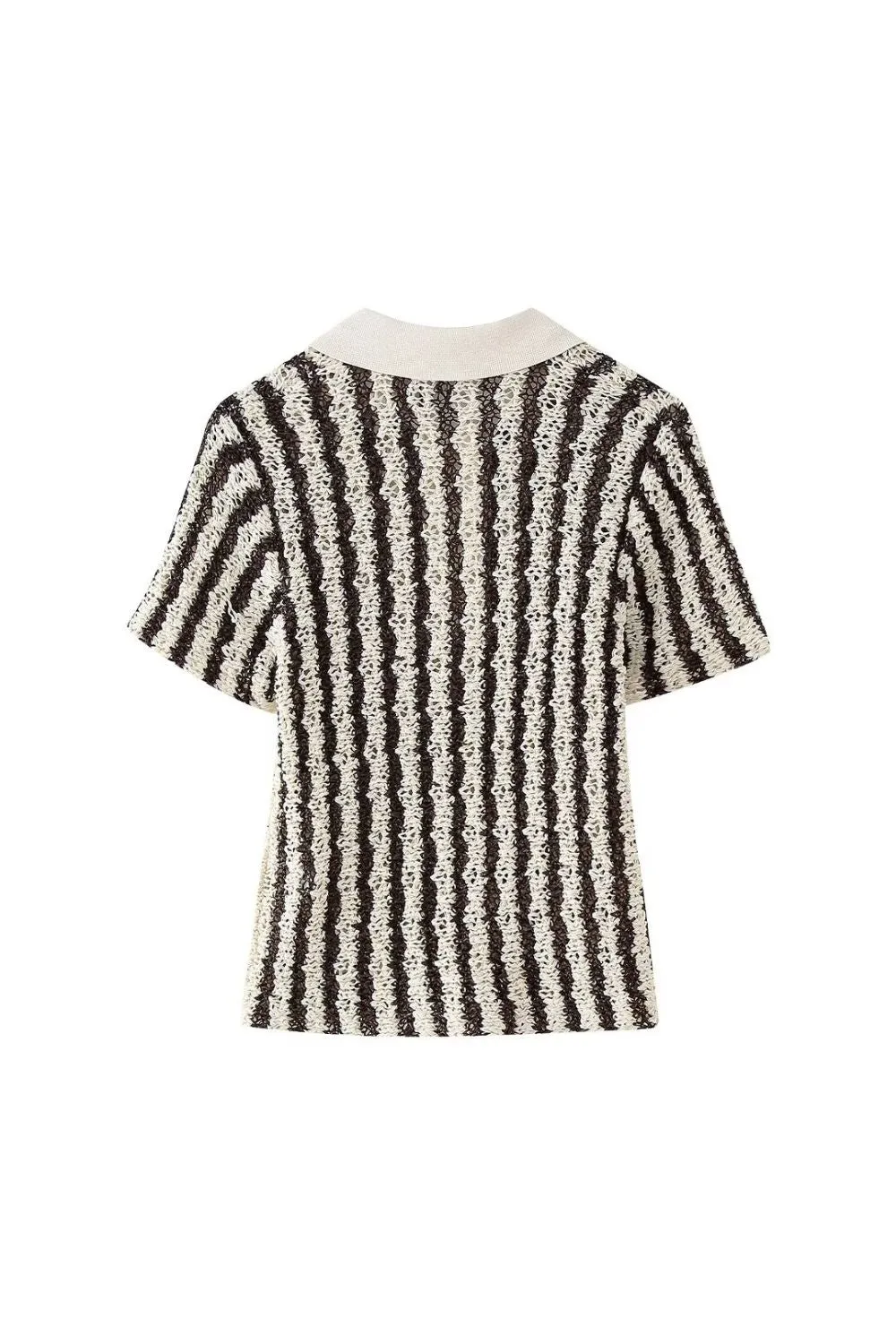 'Matilda' Minimalist Stripe Knit Top