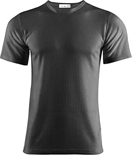 Men's Extreme Hot 0.45 TOG Thermal Underwear Short Sleeve Vest Baselayer Suitable for Winter, Outdoor Work, Travel, Camping & Ski Wear Size S-XXL