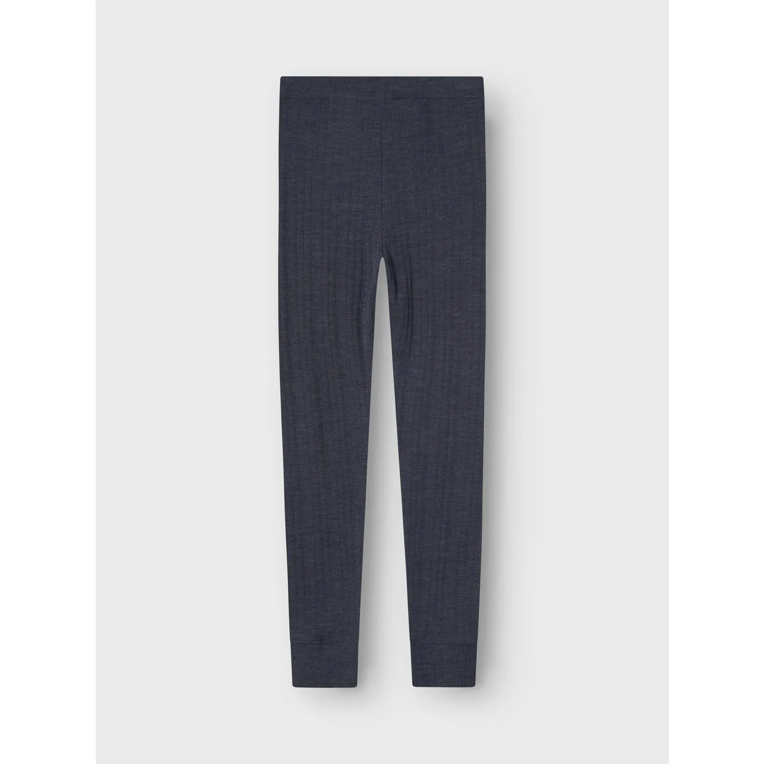 Name It Ombre Blue Wang Wool Needle Long Johns Solid