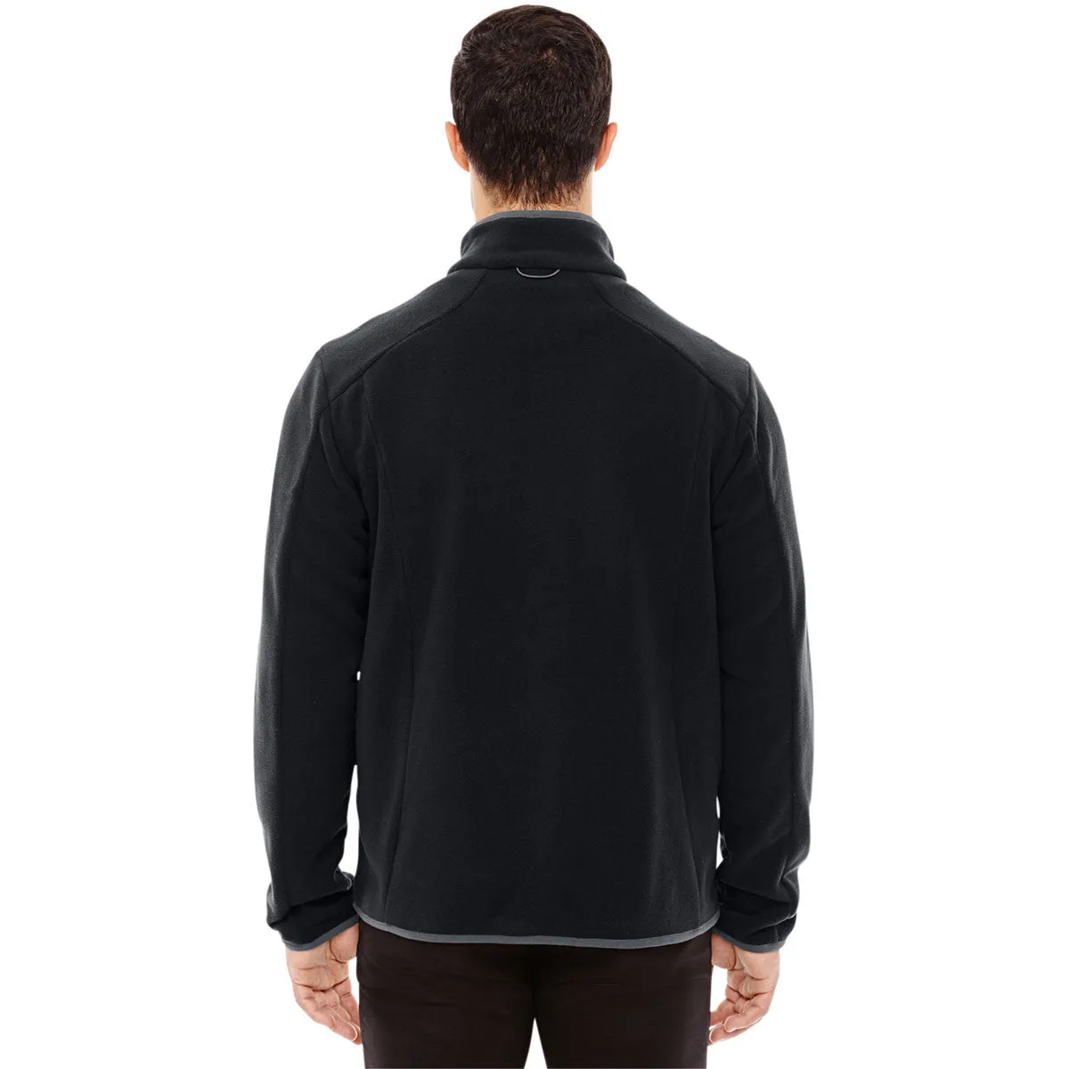 North End Men's Black/Carbon Polartec Fleece Jacket