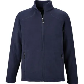 North End Men's Classic Navy Tall Voyage Fleece Jacket