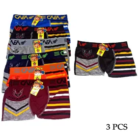 PA Kids Boxer Shorts Underwear - 3 Pcs