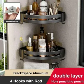 Rust-Proof Aluminum Shower Caddy