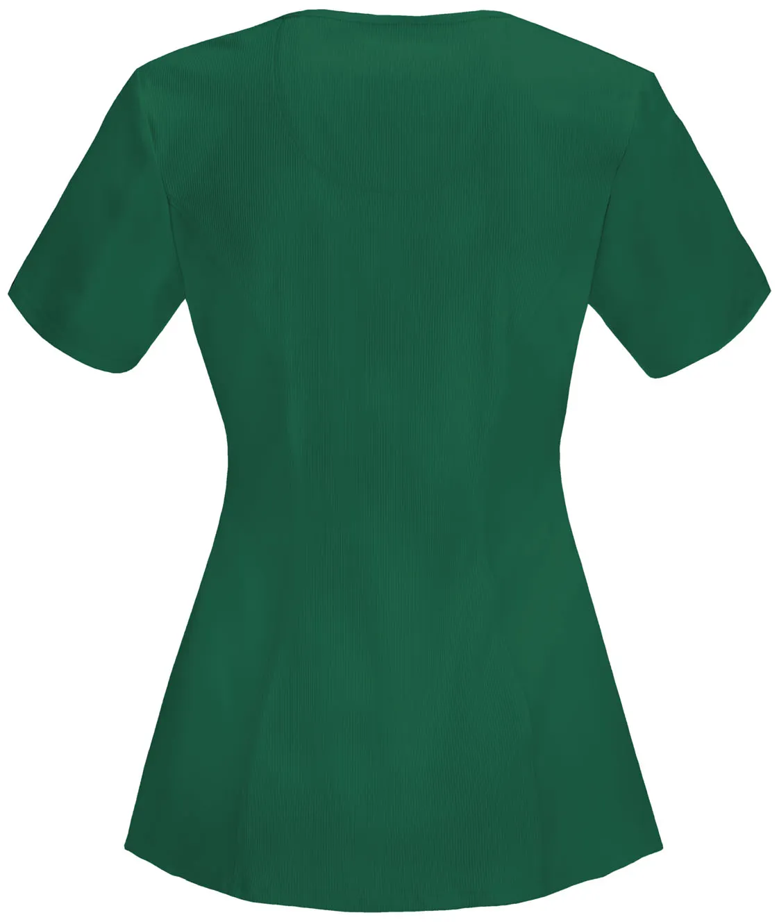 Scrub Top - Cherokee Infinity Women's Round Neck Top - Hunter Green, 2624A