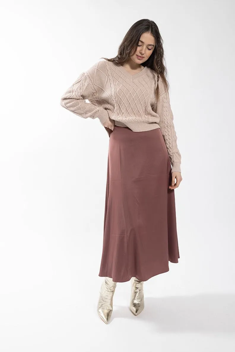 SLIP SKIRT