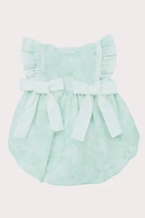 Soft Green Floral Romper (3M - 4Y)