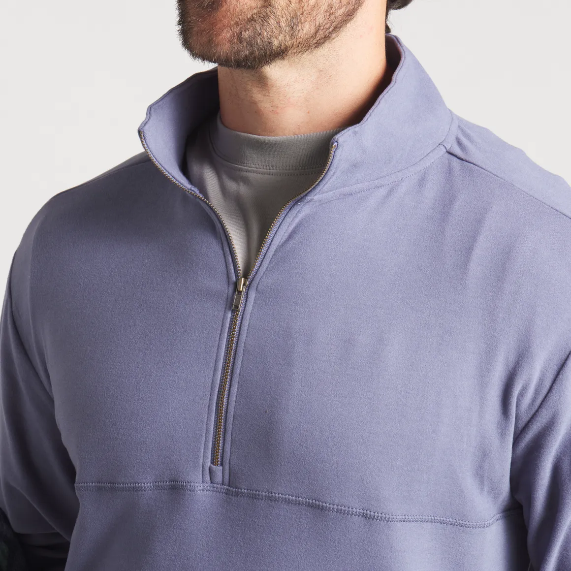 Southern Marsh Woods Cross Brushed Pullover - Slate