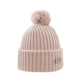 Superyellow Kide Light Peach Merino Wool Beanie (Unisex)