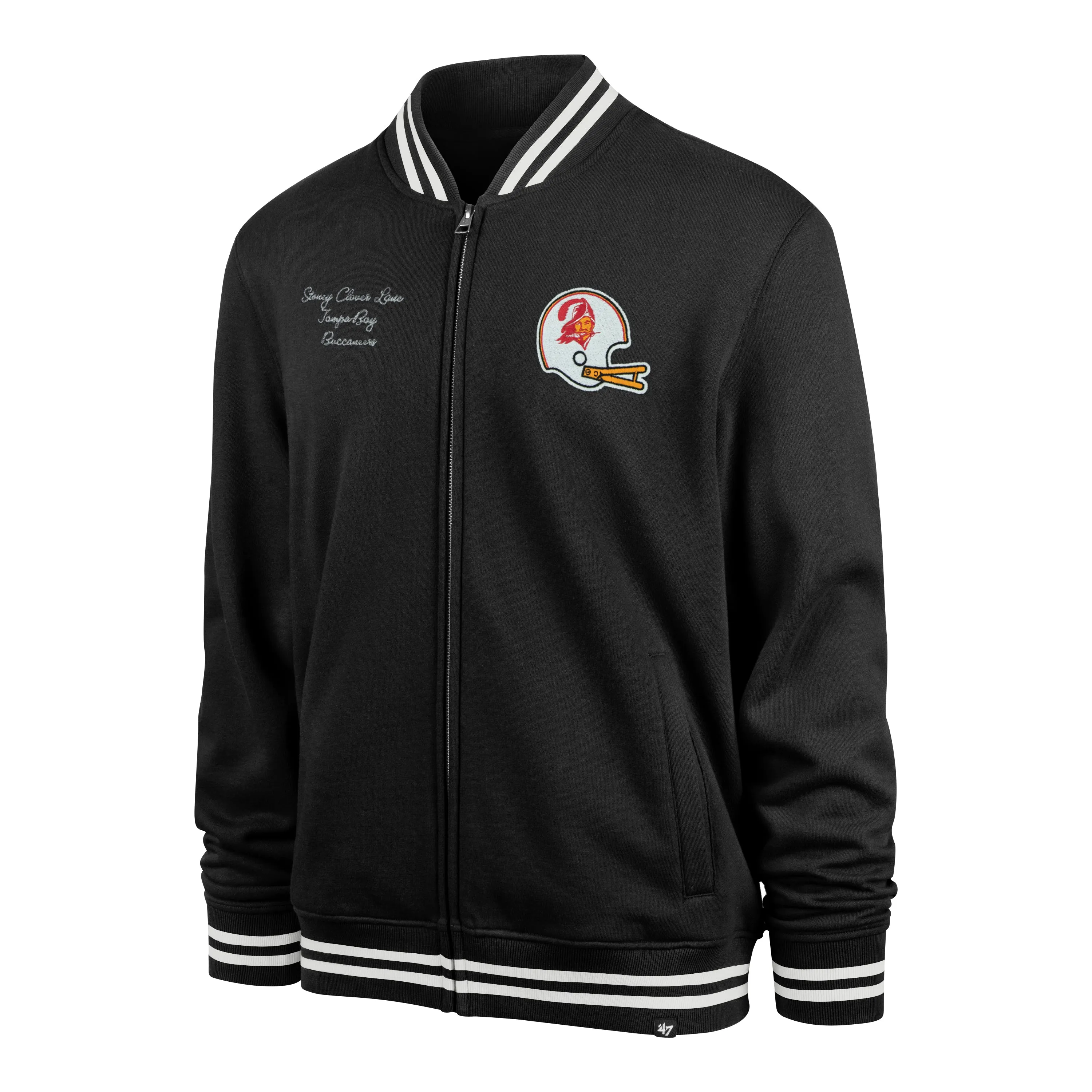 TAMPA BAY BUCCANEERS STONEY CLOVER LANE X '47 TRACK JACKET