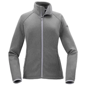 The North Face Women's TNF Medium Grey Heather Canyon Flats Stretch Fleece Jacket