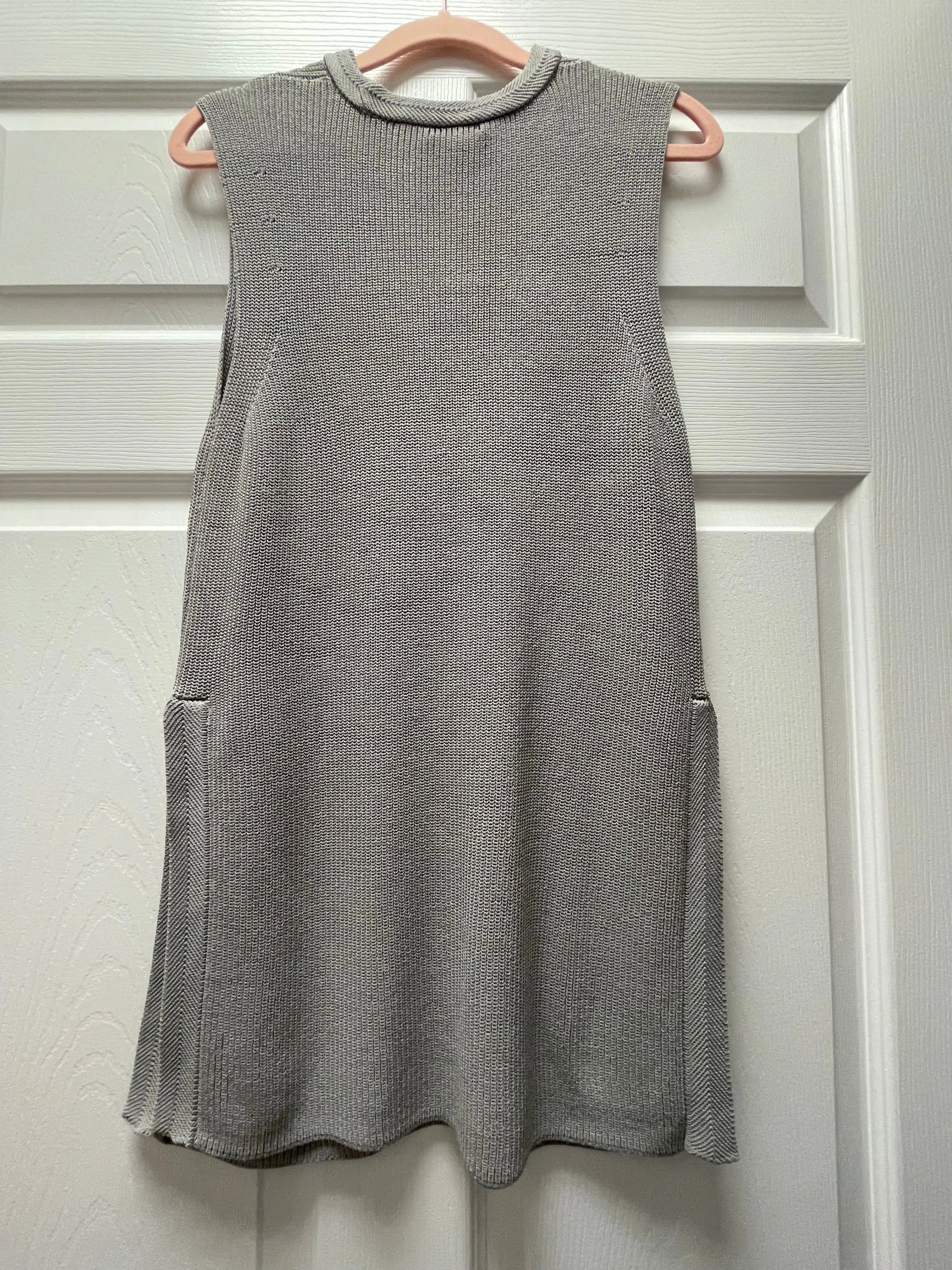 Wilfred Grey Knit Long Tank Sz M - As Is