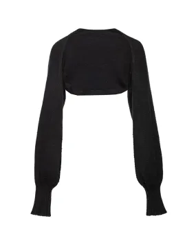 YUNA CASHMERE SHRUG BLACK