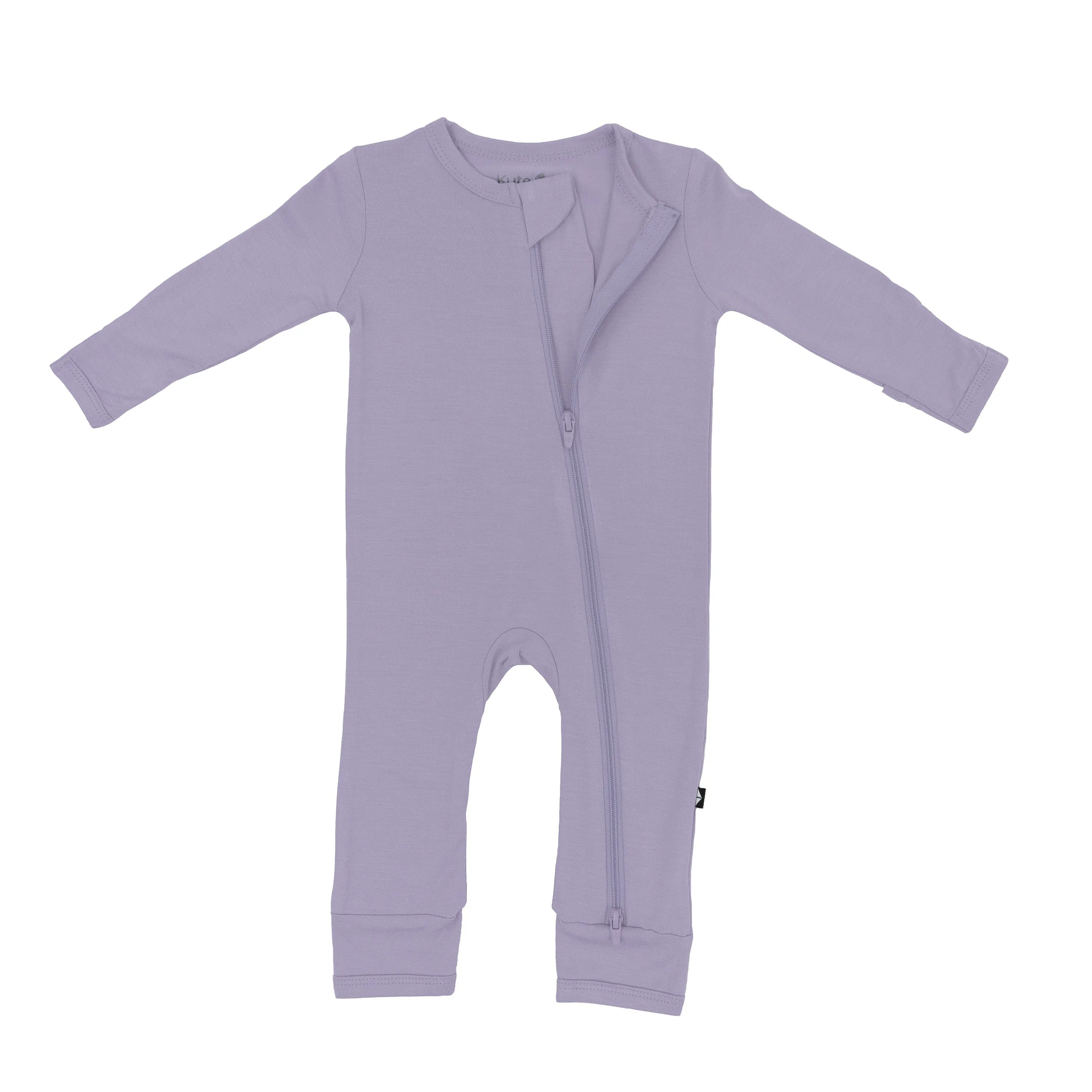 Zippered Romper in Taro