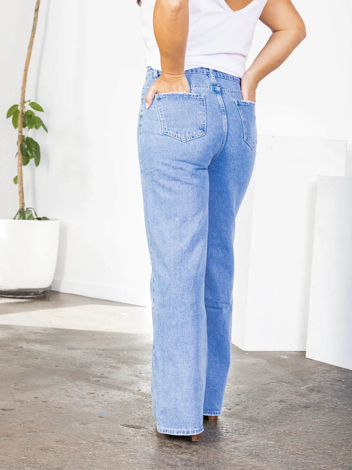 Zoe Wide Leg Denim